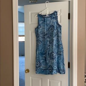 J.Jill love beautiful paisley A line shift dress